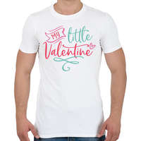 printfashion My Little Valentine - Férfi póló - Fehér