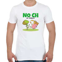 printfashion NO CH - Férfi póló - Fehér