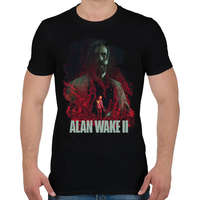 printfashion Alan Wake 2 - Férfi póló - Fekete