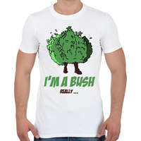 printfashion Fortnite Bush Tee - Férfi póló - Fehér