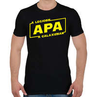 printfashion legjobb-apa-star-wars-solo - Férfi póló - Fekete