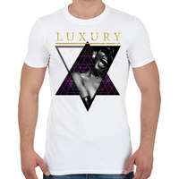printfashion Luxus - Férfi póló - Fehér