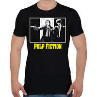 printfashion Pulp Fiction - Férfi póló - Fekete