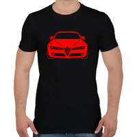 printfashion Alfa Romeo 159 005 - Férfi póló - Fekete