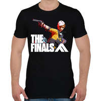 printfashion The Finals - combat-centered game show - Férfi póló - Fekete