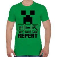 printfashion Enni, Aludni, Craftolni - Férfi póló - Zöld