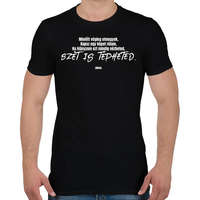 printfashion Bikini - Mielött elmegyek - Férfi póló - Fekete