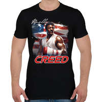 printfashion APOLLO CREED - Férfi póló - Fekete