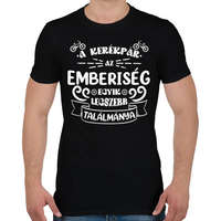 printfashion A kerékpár - Férfi póló - Fekete