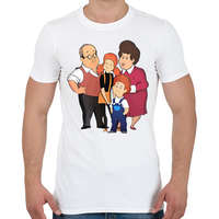 printfashion Mézga család! - Férfi póló - Fehér