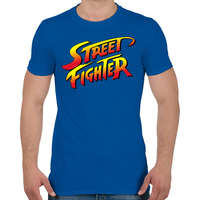 printfashion Street Fighter - Férfi póló - Királykék