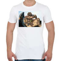 printfashion CoD König - Férfi póló - Fehér