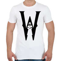 printfashion W black - Férfi póló - Fehér