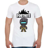 printfashion Fortnite Zenith Max - Férfi póló - Fehér