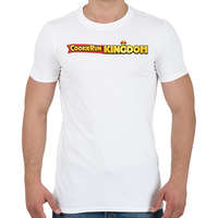 printfashion Cookie Run Kingdom - Logo - Férfi póló - Fehér