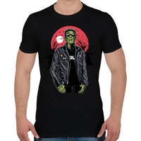 printfashion Metál Frank - Férfi póló - Fekete