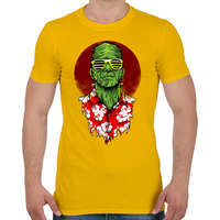 printfashion Frank nyaral - Férfi póló - Sárga