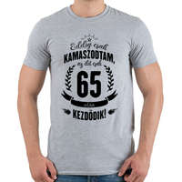 printfashion kamasz-65-black - Férfi póló - Sport szürke
