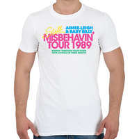 printfashion Tour 1989 - Férfi póló - Fehér