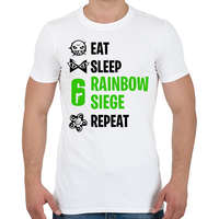 printfashion Rainbow Six Siege - Férfi póló - Fehér