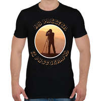 printfashion szenvedélyem a fényképezés - Férfi póló - Fekete