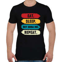 printfashion BITCOIN 4 EVER 45 - Férfi póló - Fekete