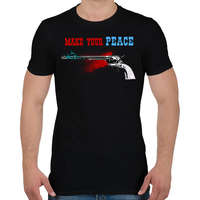 printfashion PEACEMAKER - Férfi póló - Fekete