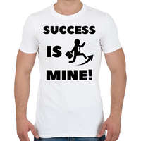 printfashion Success is mine - Férfi póló - Fehér