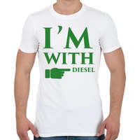 printfashion diesel.png - Férfi póló - Fehér