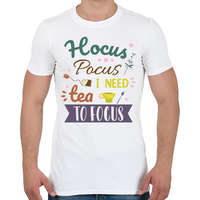 printfashion Hocus Pocus tea - Férfi póló - Fehér
