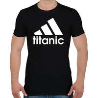 printfashion Titanic 2 - Férfi póló - Fekete