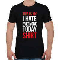 printfashion This is my shirt - white - Férfi póló - Fekete