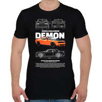 printfashion DODGE CHALLENGER DEMON - Férfi póló - Fekete