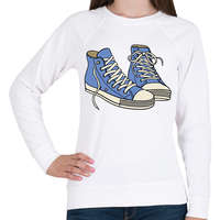 printfashion Converse Sneakers - Női pulóver - Fehér