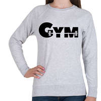 printfashion GYM - Női pulóver - Sport szürke