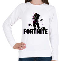 printfashion Fortnite Character - Női pulóver - Fehér