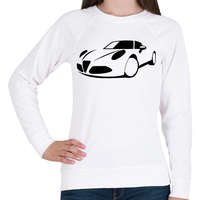 printfashion Alfa Rome 8C 01 - Női pulóver - Fehér