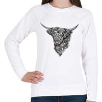 printfashion skót felfoldi boci - Női pulóver - Fehér