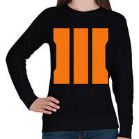 printfashion Call of Duty: Black Ops 3 - Női pulóver - Fekete