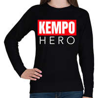 printfashion KEMPO HERO - Női pulóver - Fekete