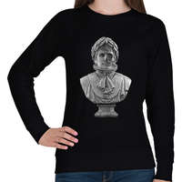 printfashion Napoleon - Női pulóver - Fekete