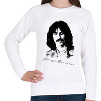 printfashion George Harrison - Női pulóver - Fehér