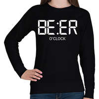 printfashion beer oclock - Női pulóver - Fekete