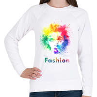 printfashion fashion - Női pulóver - Fehér