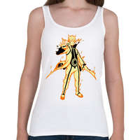 printfashion Naruto Kurama mód - Női atléta - Fehér