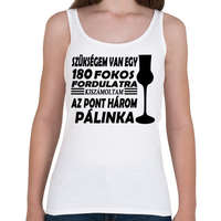 printfashion 180 fok = 3 feles - Női atléta - Fehér