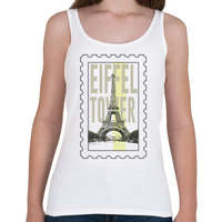 printfashion Eiffel Tower - Női atléta - Fehér