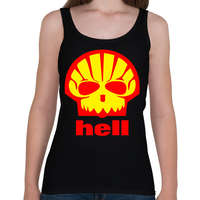 printfashion Shell - Női atléta - Fekete