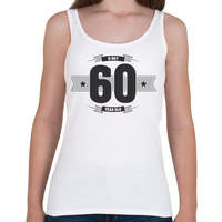 printfashion b-day-60-dark-lightgrey - Női atléta - Fehér