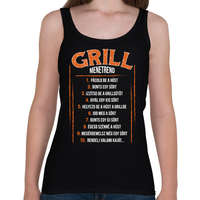 printfashion Grill menetrend - Női atléta - Fekete